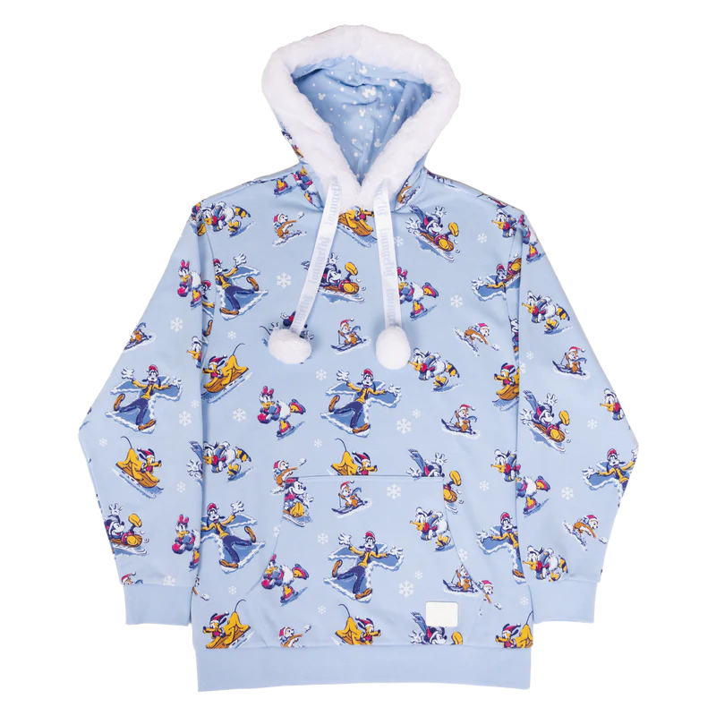 MICKEY & FRIENDS - Winter Wonderland - Hoodie Unisex Loungefly (L)