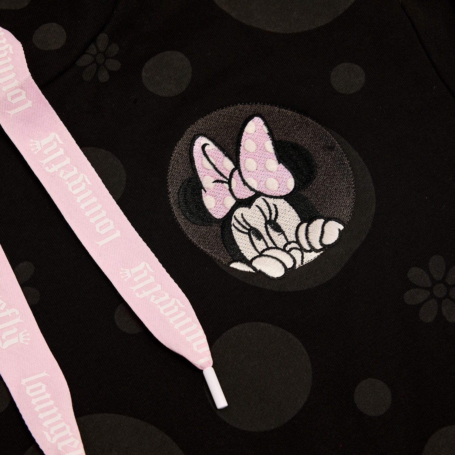 DISNEY - Minnie "Floral Rock the Dots" - Hoodie Unisex Loungefly (M)