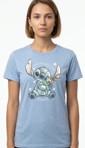 LILO & STITCH - Always here for cuddles - T-Shirt Women (L)
