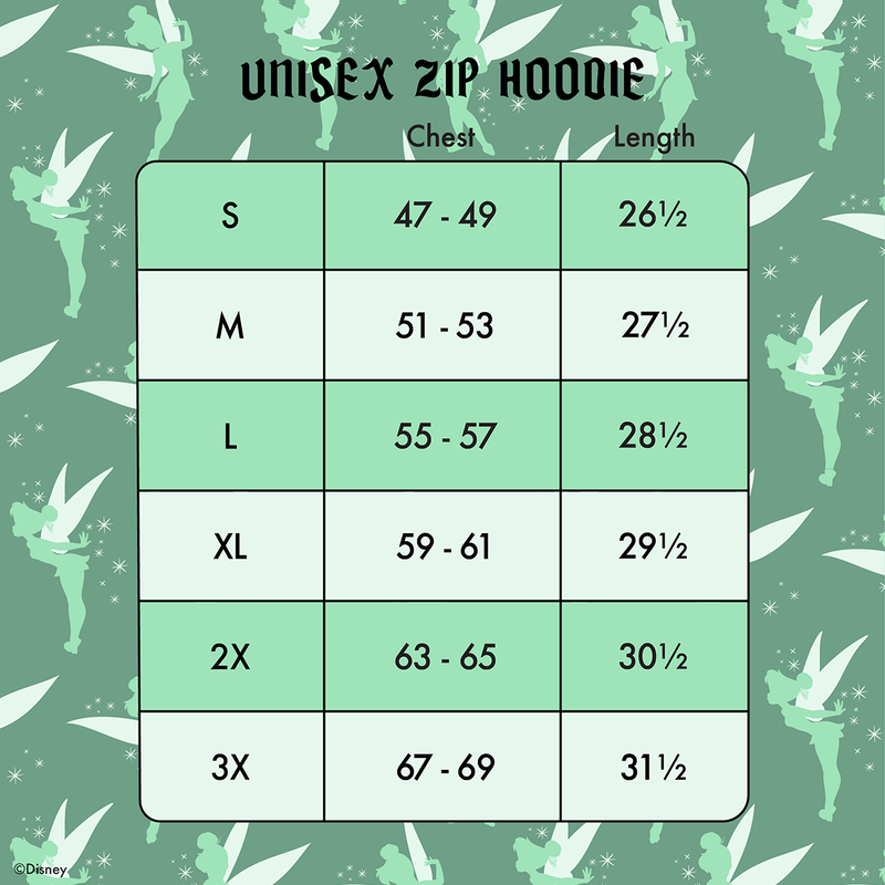 DISNEY - Tinker Bell - Hoodie Unisex Loungefly (S)