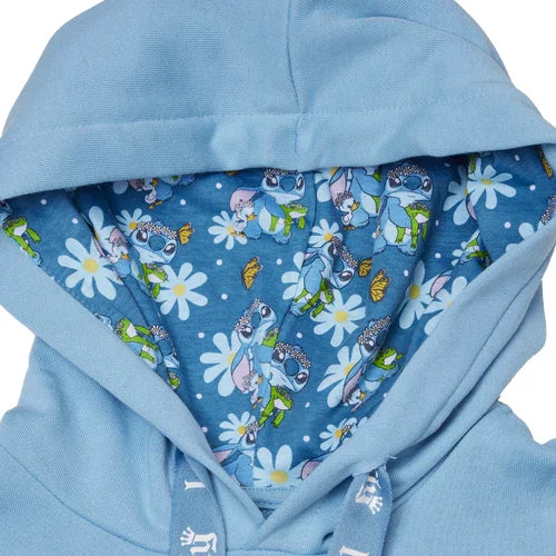 LILO AND STITCH - Springtime Stitch - Hoodie Unisex Loungefly (L)