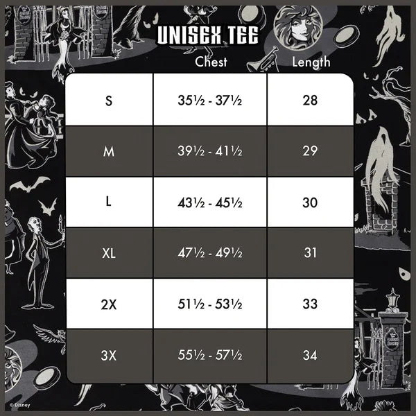 DISNEY - Haunted Mansion - T-Shirt Unisex Loungefly (S)