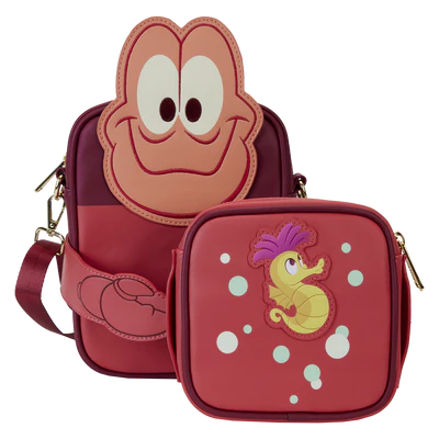 LITTLE MERMAID 35 ANNIV. - Sebastian - Crossbuddies Bag Loungefly