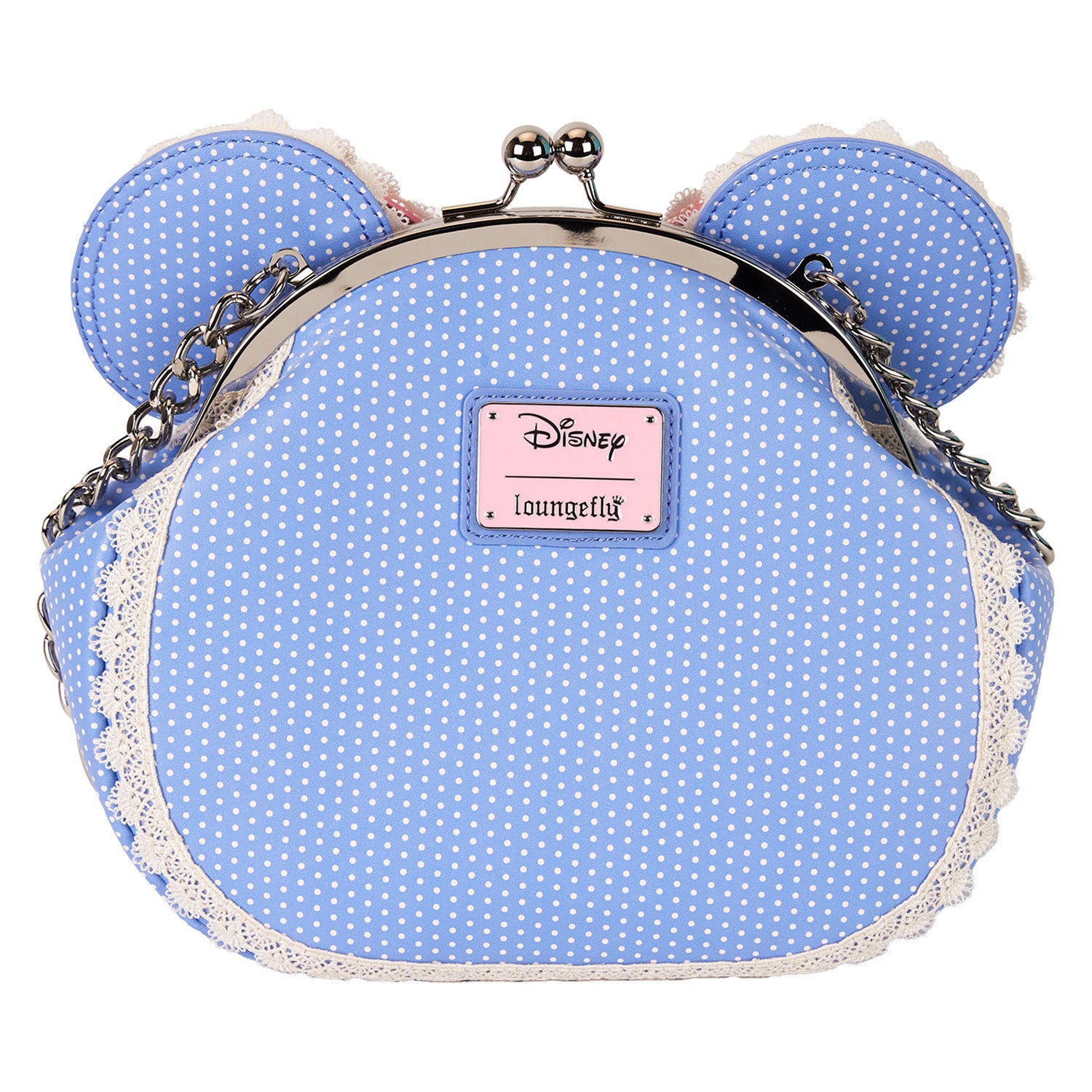 DISNEY - Minnie "Floral and Lace Kisslock" - Crossbody bag Loungefly