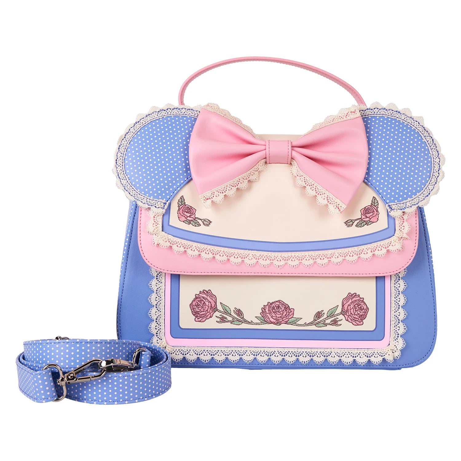 DISNEY - Minnie "Floral and Lace Ears" - Crossbody bag Loungefly