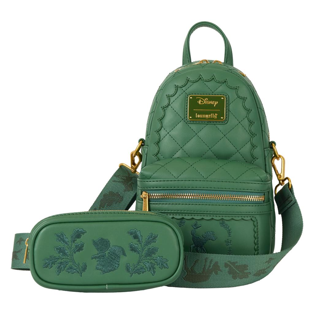 DISNEY - Bambi "Quilted" - Convertible Sling Bag LoungeFly