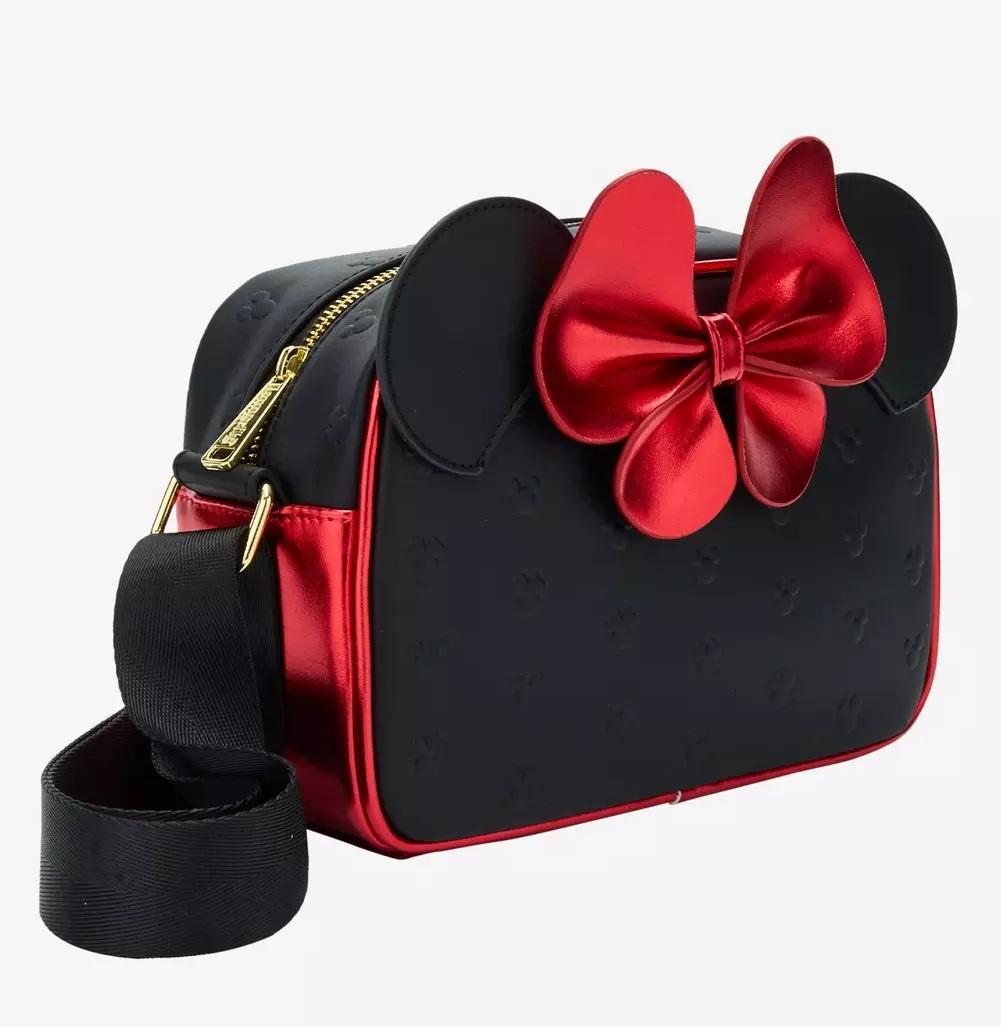 DISNEY - Minnie Mouse red bow - Sac bandoulière Loungefly 'Exclusive'