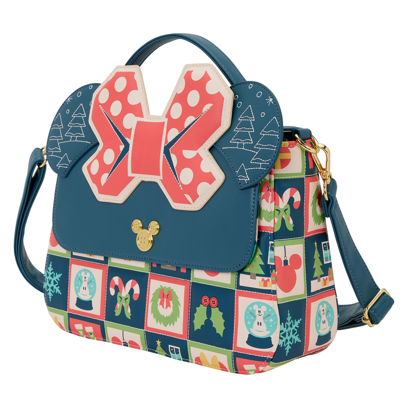 DISNEY - Mickey & Minnie "Holiday" - Crossbody bag Loungefly