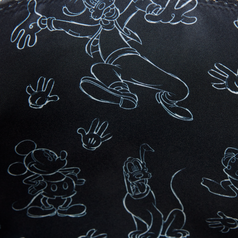DISNEY - Mickey Mouse "Sketched" - Crossbody bag Loungefly