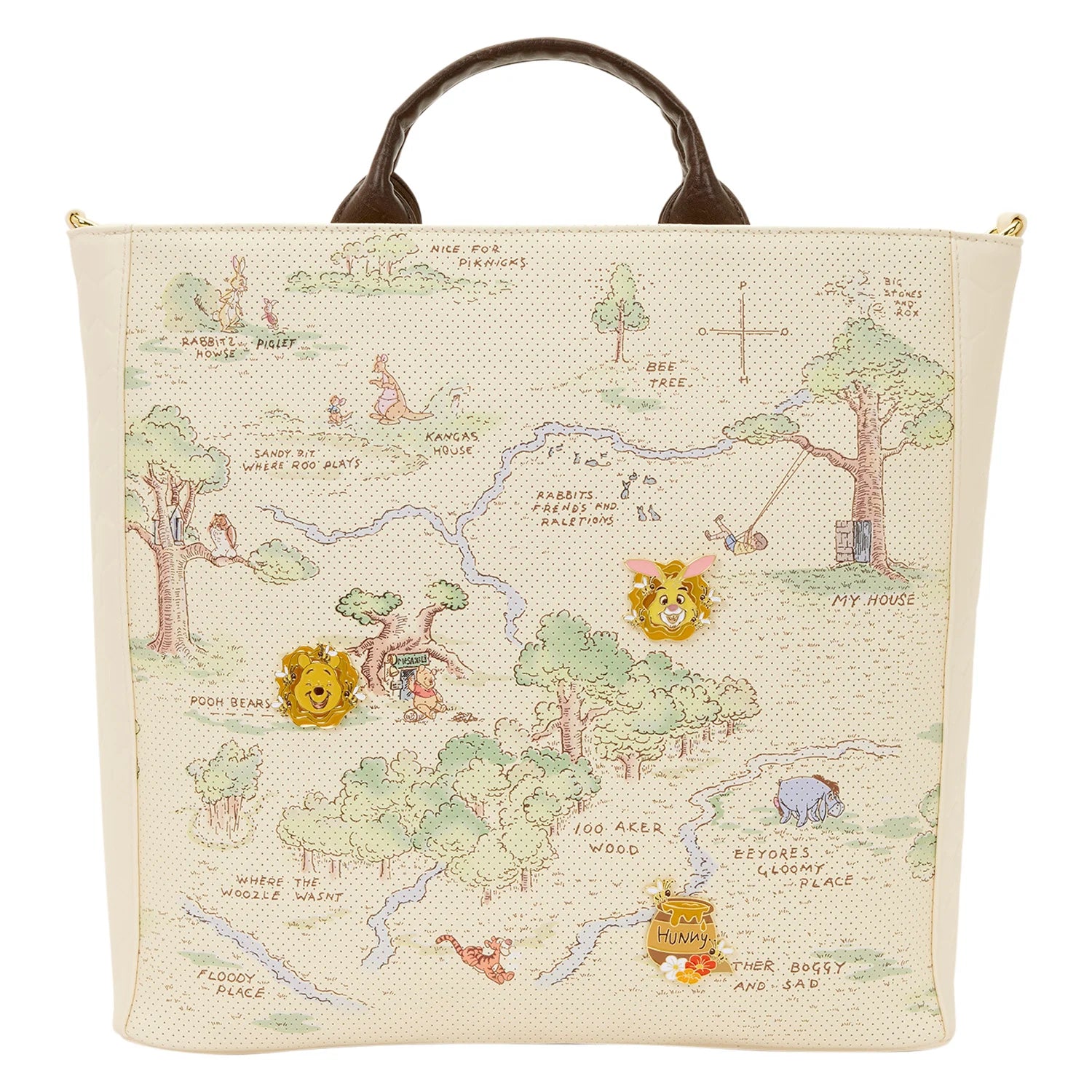 WINNIE THE POOH - Hundred Acre Wood - Tote Bag LoungeFly