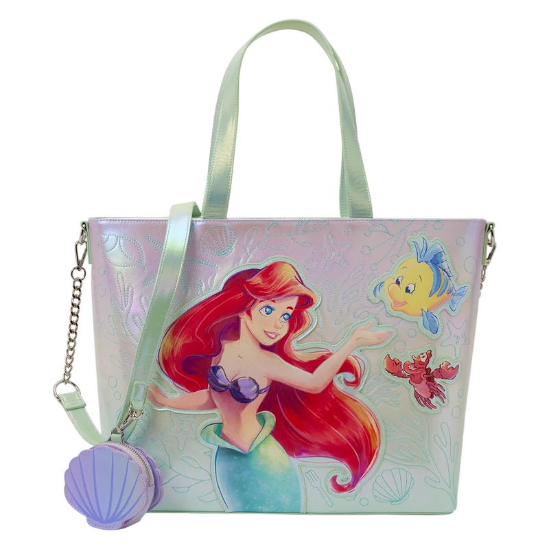 THE LITTLE MERMAID - Ariel & Flounder - Tote Bag LoungeFly
