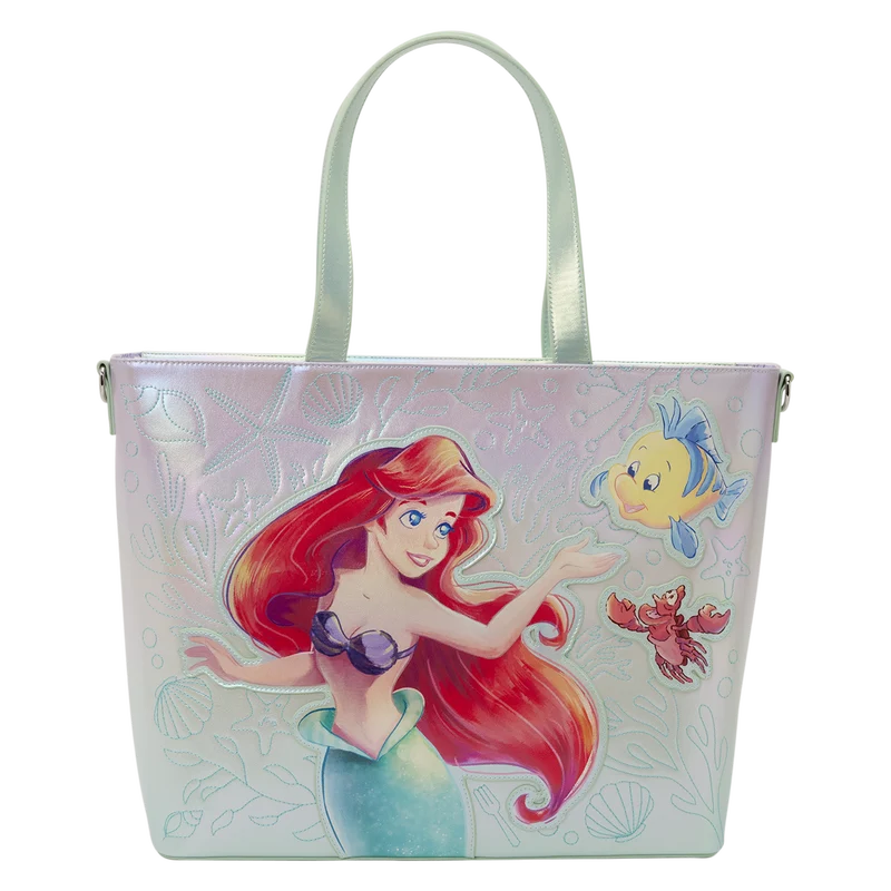 THE LITTLE MERMAID - Ariel & Flounder - Tote Bag LoungeFly