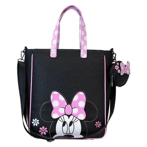 DISNEY - Minnie "Floral Rock the Dots" - Tote Bag Loungefly