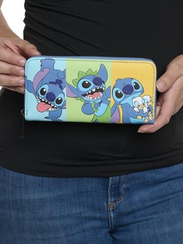 DISNEY - Jaase Stitch Colorblock - Wallet LoungeFly Exclusive