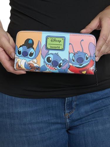 DISNEY - Jaase Stitch Colorblock - Wallet LoungeFly Exclusive