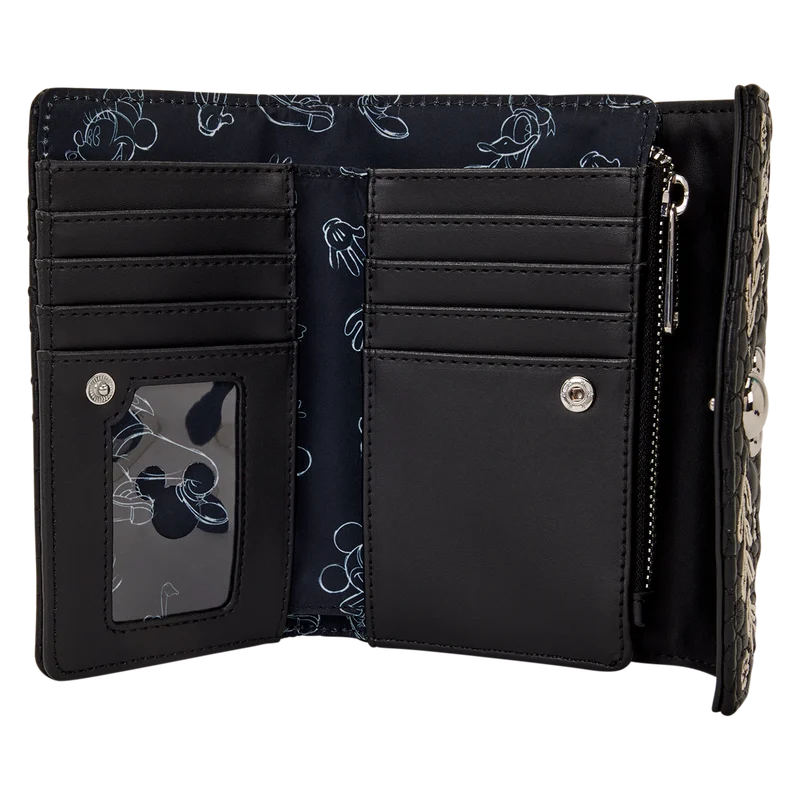 DISNEY - Mickey Mouse "Sketched" - Wallet LoungeFly