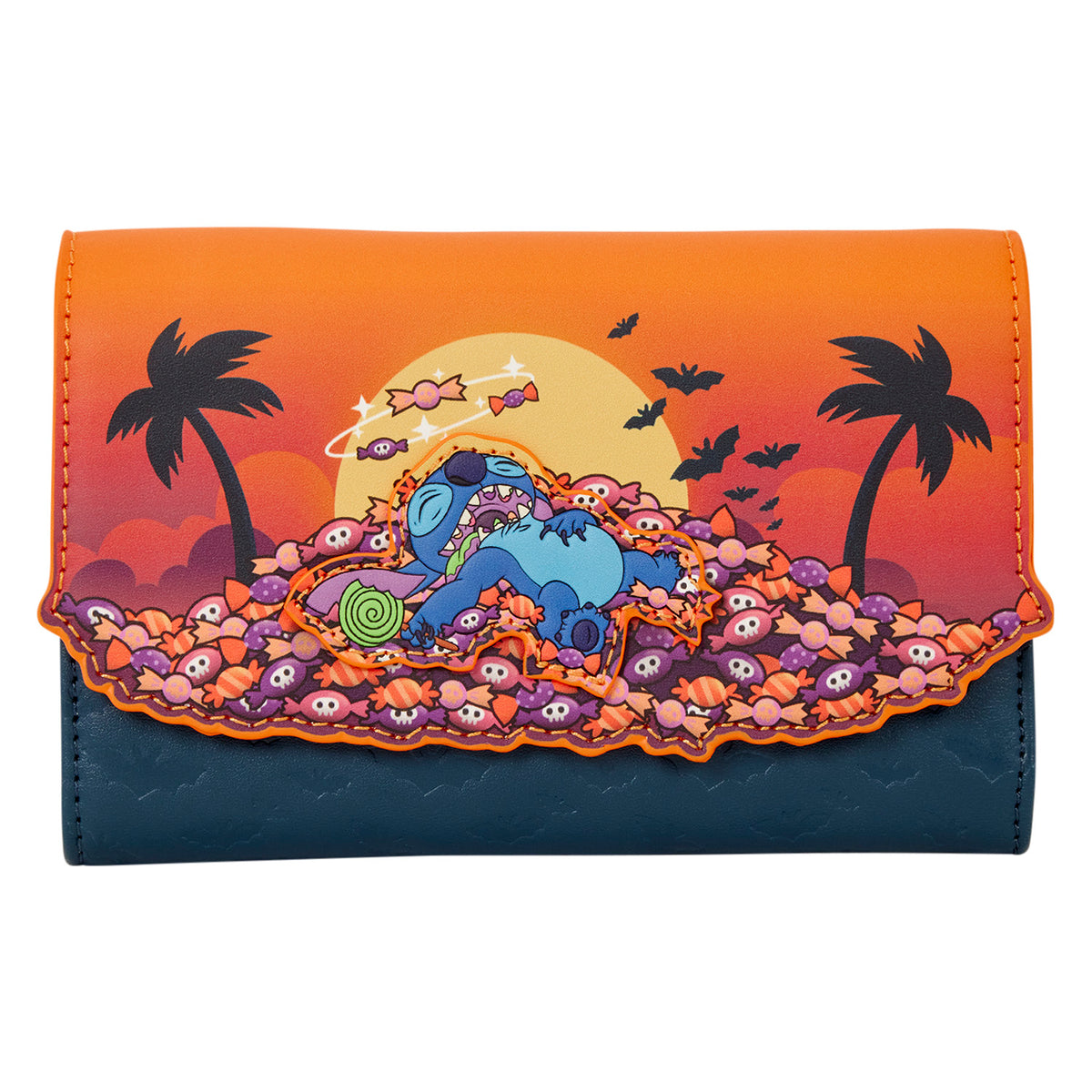 LILO & STITCH - Stitch Halloween Candy - Wallet LoungeFly