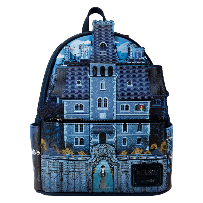 WEDNESDAY - Nevermore Academy - Mini Backpack LoungeFly
