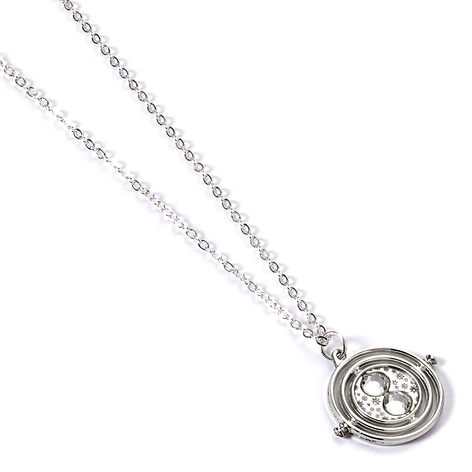 HARRY POTTER - Time Turner - Silver Necklace