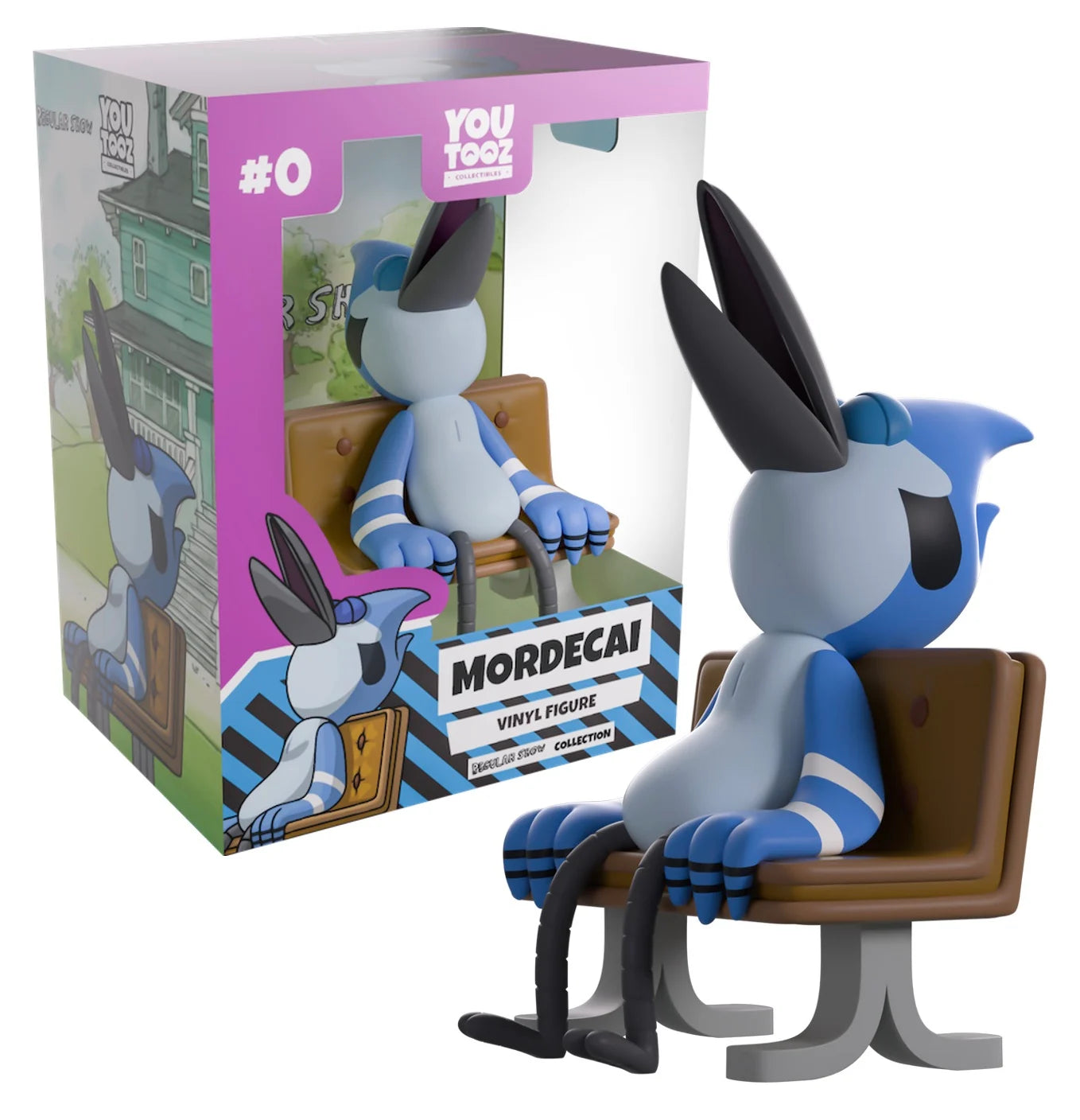REGULAR SHOW - Mordecai - Figurine Youtooz 11cm