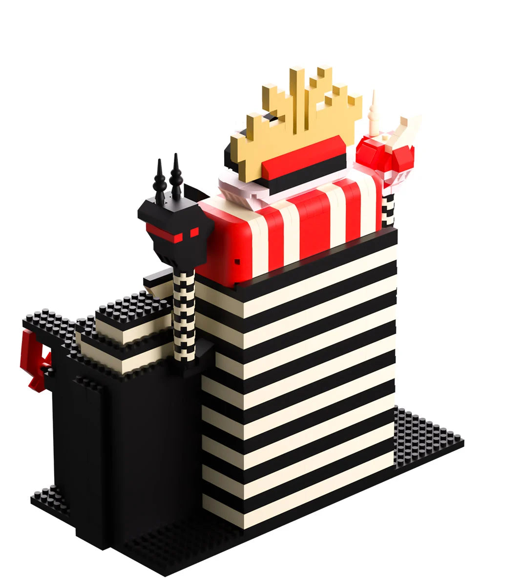 HAZBIN HOTEL - New Hazbin Hotel BRICKSET 1237pcs 18x17,5x9cm