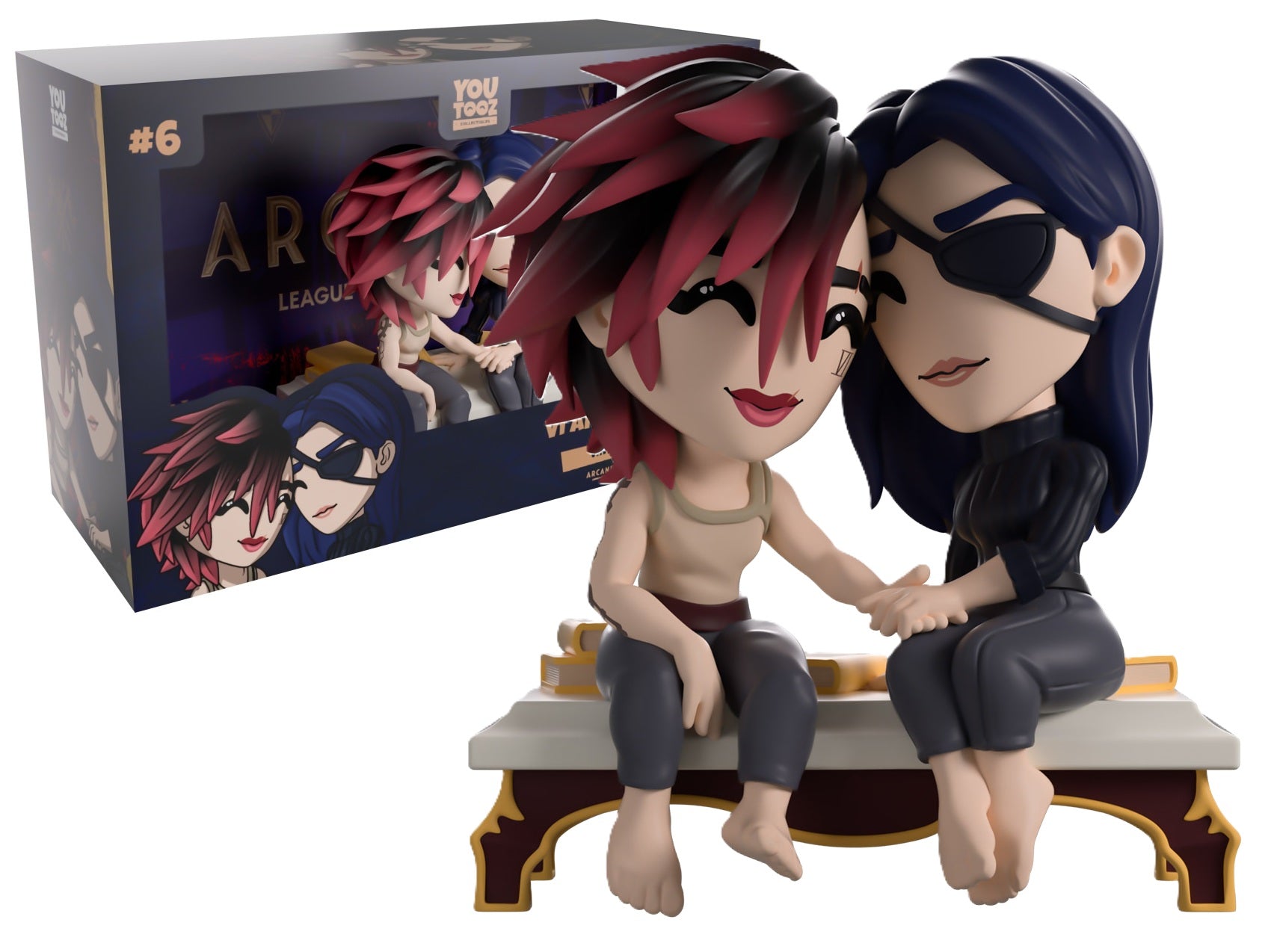 ARCANE - Vi and Caitlyn - Figure Youtooz 11cm