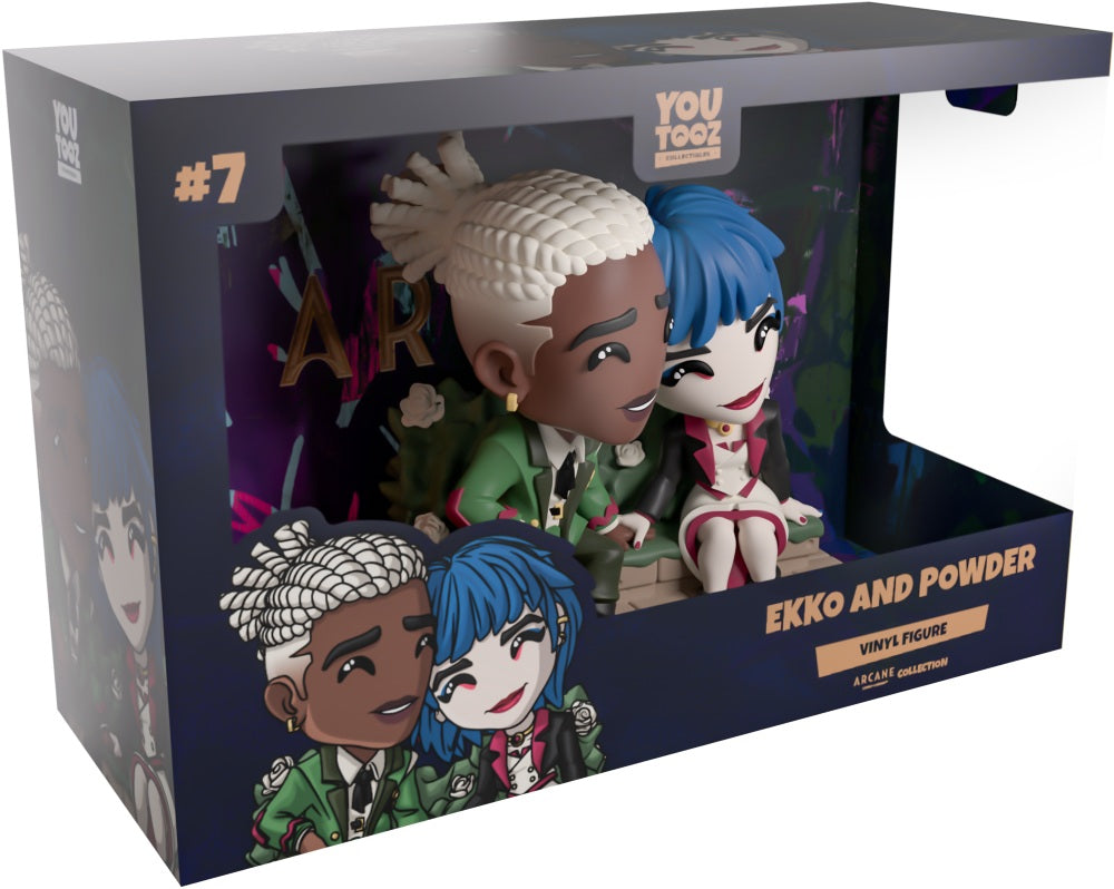 ARCANE - Ekko and Powder - Figure Youtooz 11.7cm