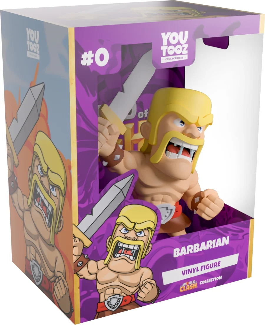 CLASH OF CLANS - Barbarian - Figure Youtooz 12cm