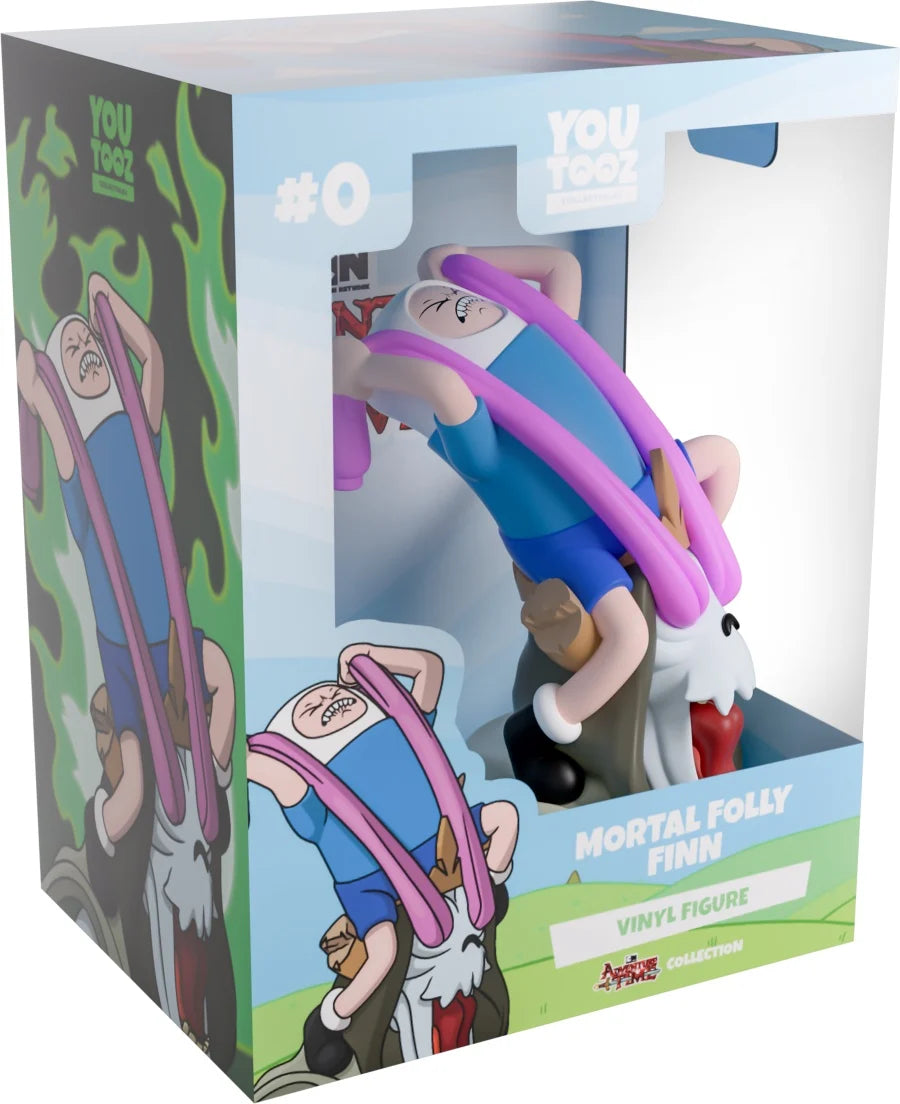 ADVENTURE TIME - Mortal Folly Finn - Figure Youtooz 11cm