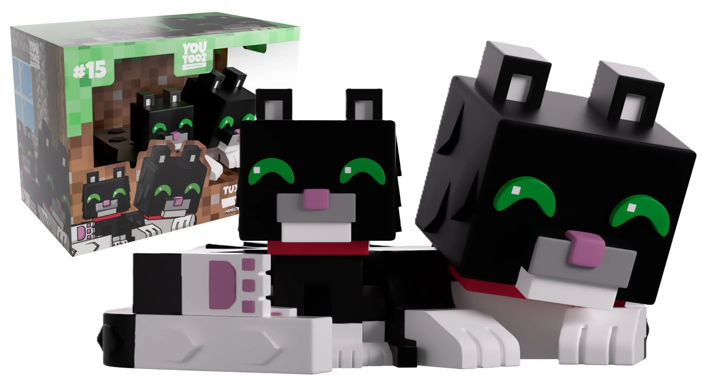 MINECRAFT - Tuxedo Cat - Figure Youtooz 7cm