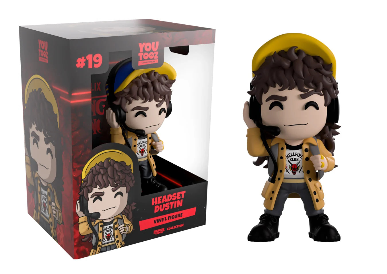 STRANGER THINGS - Headset Dustin - Figure Youtooz 13cm