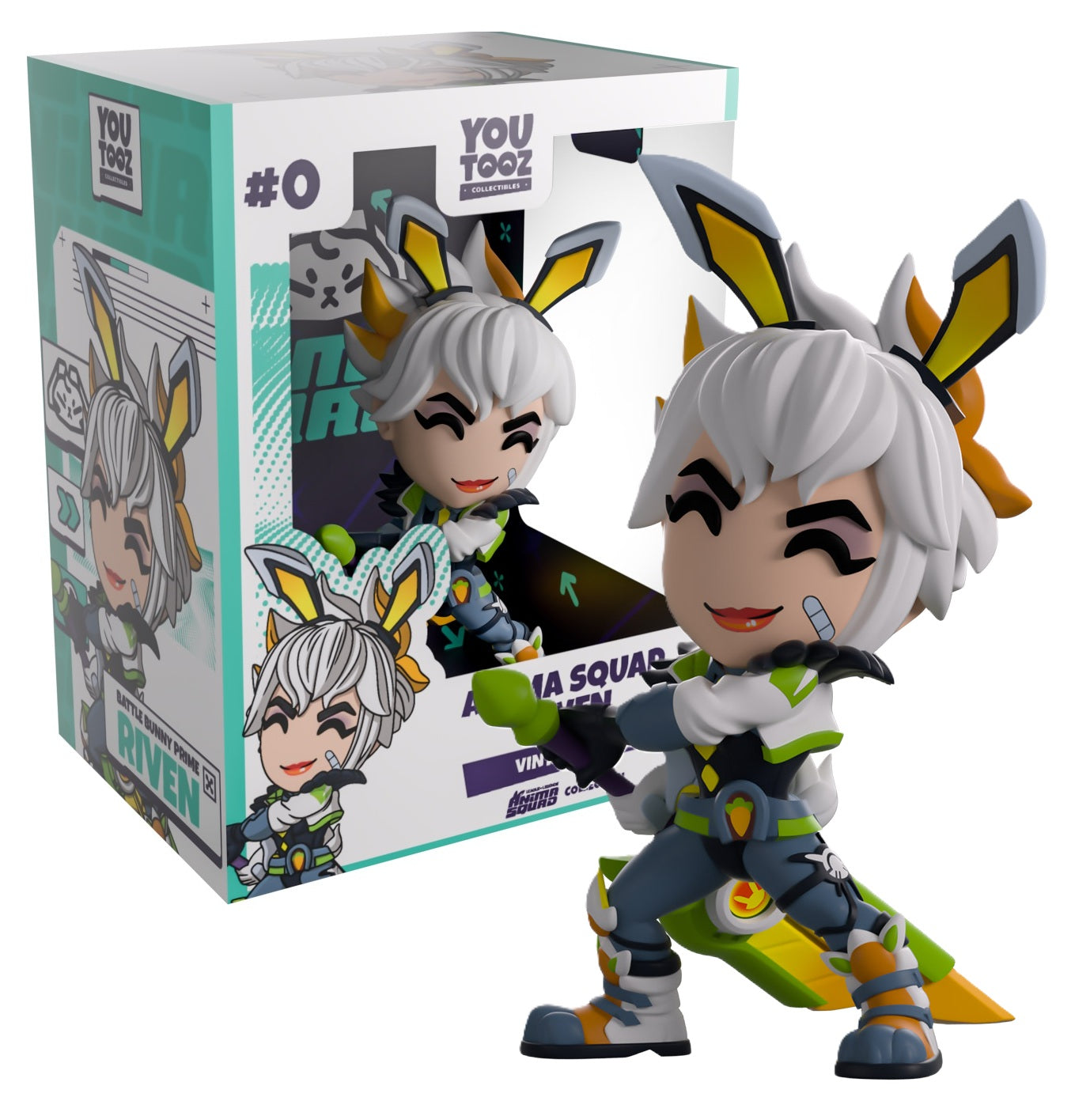 LEAGUE OF LEGENDS - Anima Squad Riven - Figure Youtooz 12.7cm
