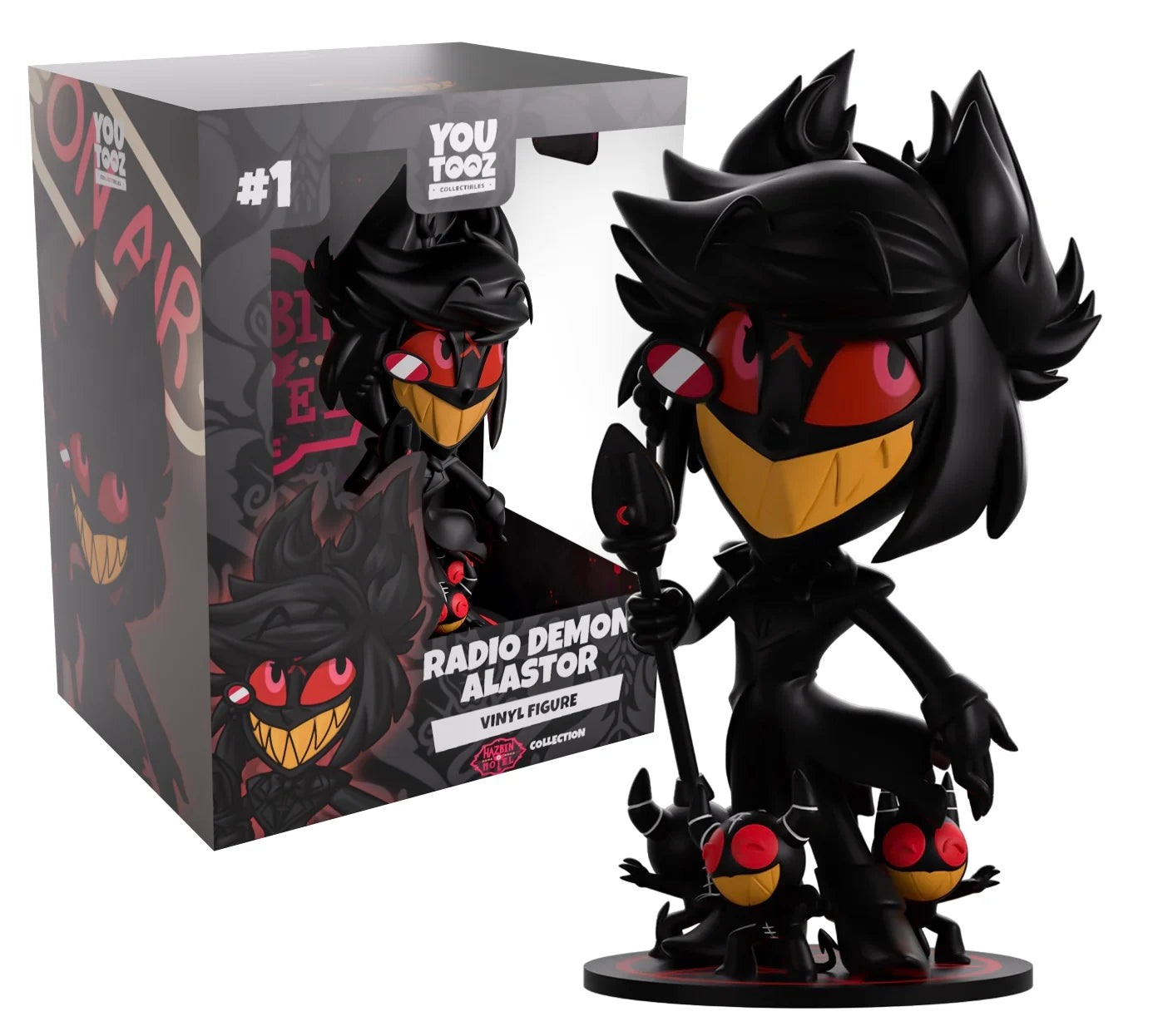 HAZBIN HOTEL - Radio Demon Alastor - Figure Youtooz 14cm