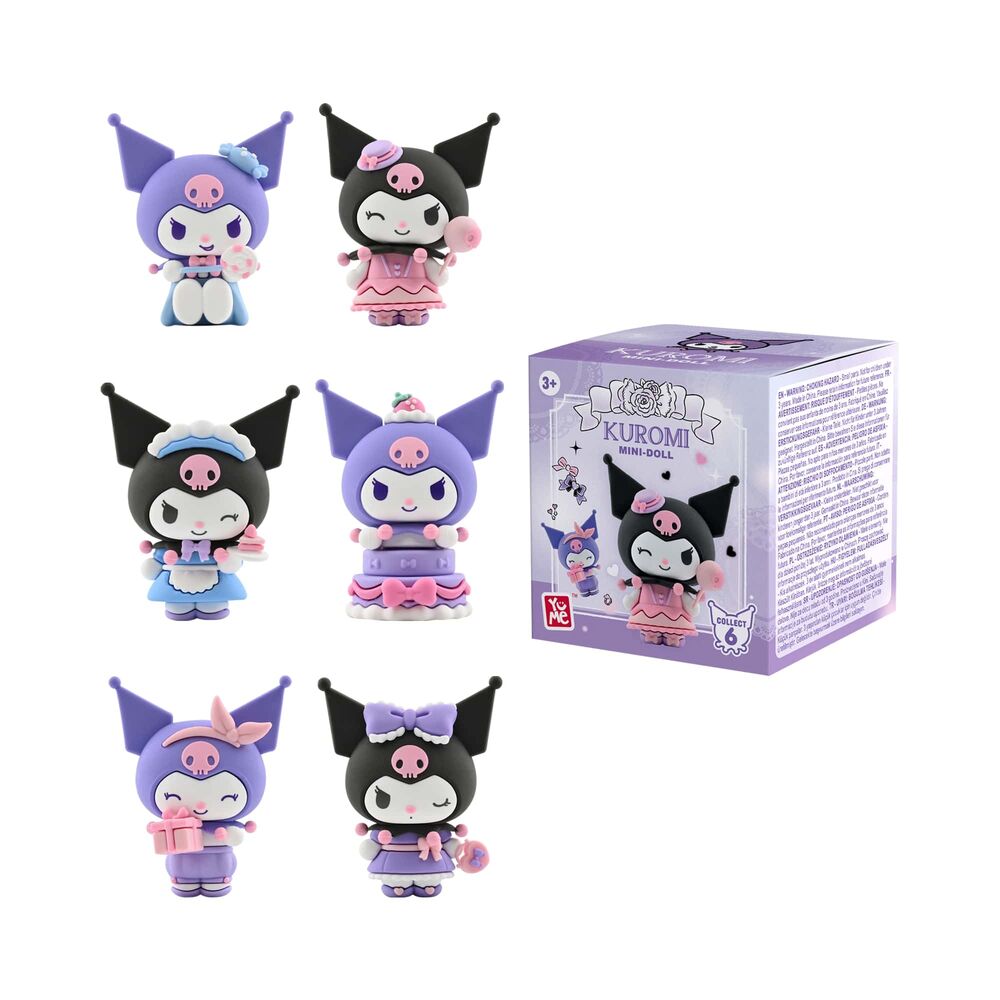 HELLO KITTY -Kuromi Birthday Series -Assortiment 12 Fig. 5cm Blind Box