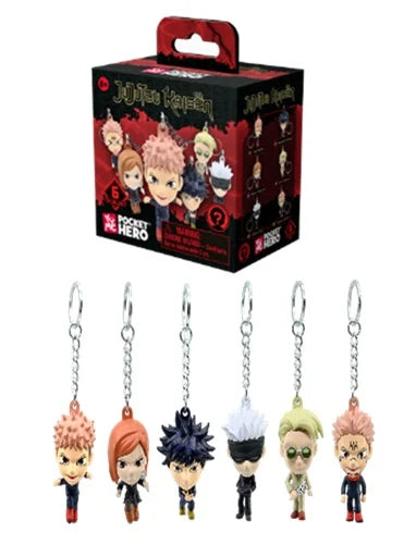 JUJUTSU KAISEN - Series 1 - Assortiment 12 Keychain 5.5cm Blind Box