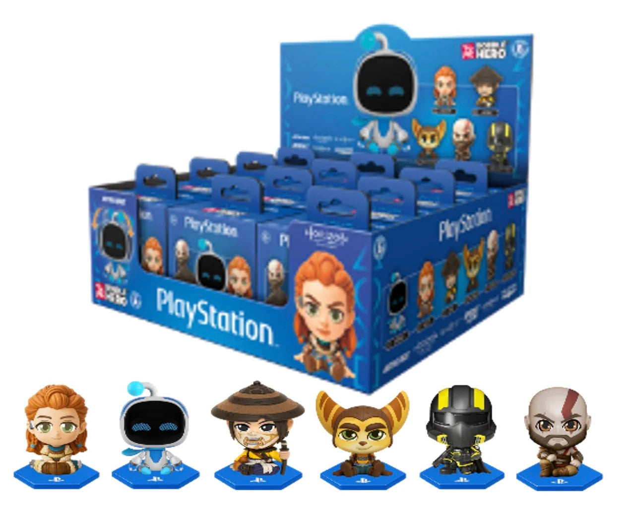 PLAYSTATION - Bobble Hero - Assortiment 12 Figures 6cm - Blind Box