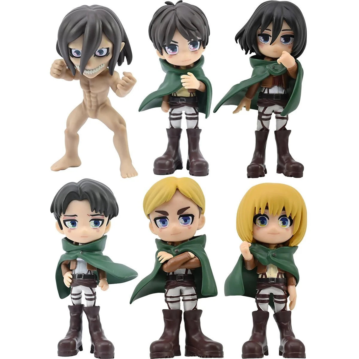 ATTACK ON TITAN - Blind Box - Assortiment 6 Figures 9cm