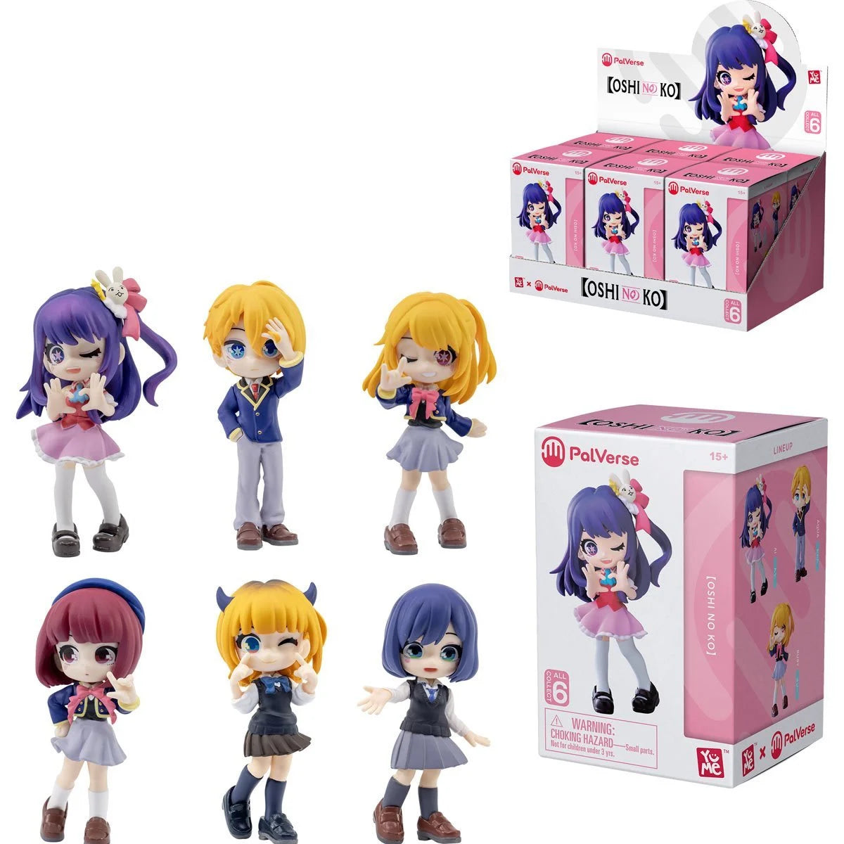 OSHI NO KO - Blind Box - Assortiment 6 Figures 9cm