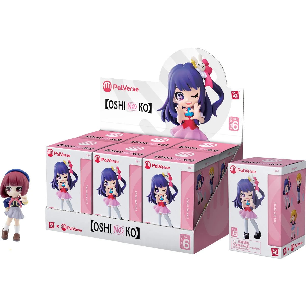 OSHI NO KO - Blind Box - Assortiment 6 Figures 9cm