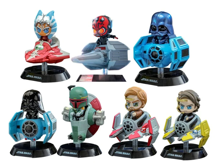 STAR WARS - Series 1 - Assortiment 6 Figures Cosbi Riders