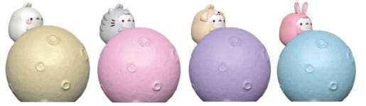 MOLANG - Light Moon Light Series - Assortiment 12 Figures 8cm
