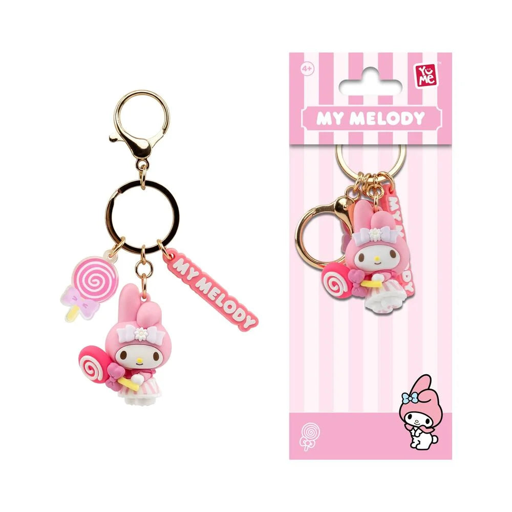 HELLO KITTY - Tea Party Series - Assort 12 Keychain 13cm Blind Box