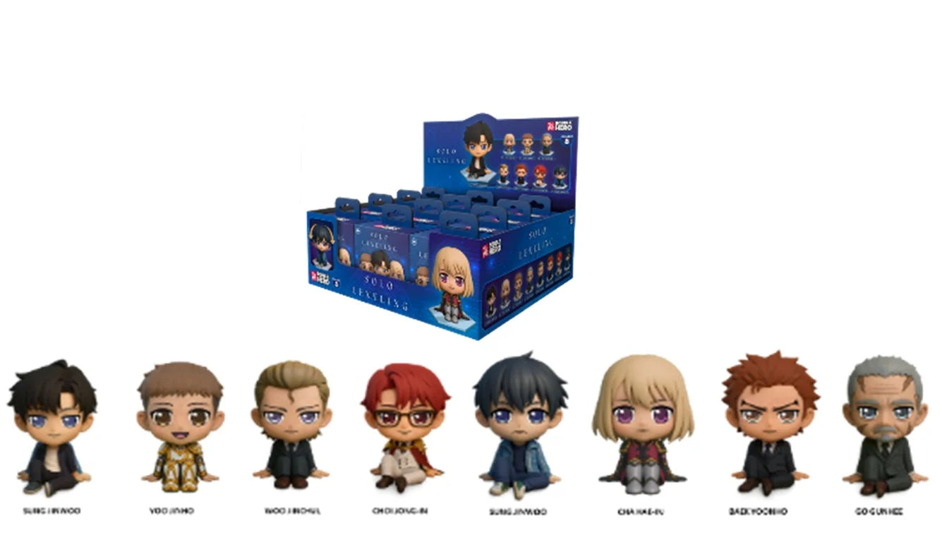 SOLO LEVELING - Bobble Hero - Assortiment 12 Figures 6cm - Blind Box