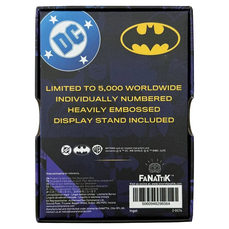 BATMAN - Armour - Limited Edition Ingot