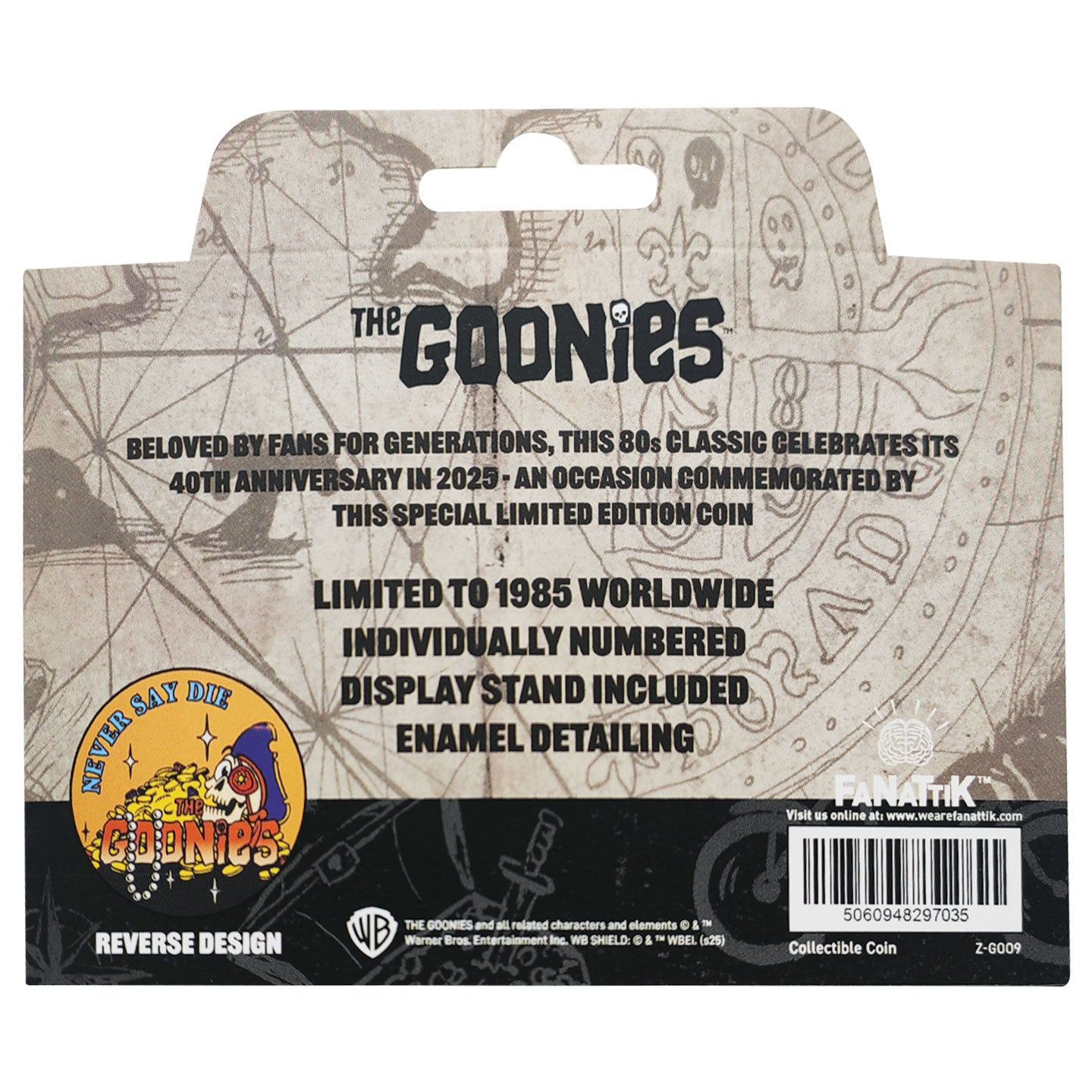 THE GOONIES - Presentation Coin Limited Edition