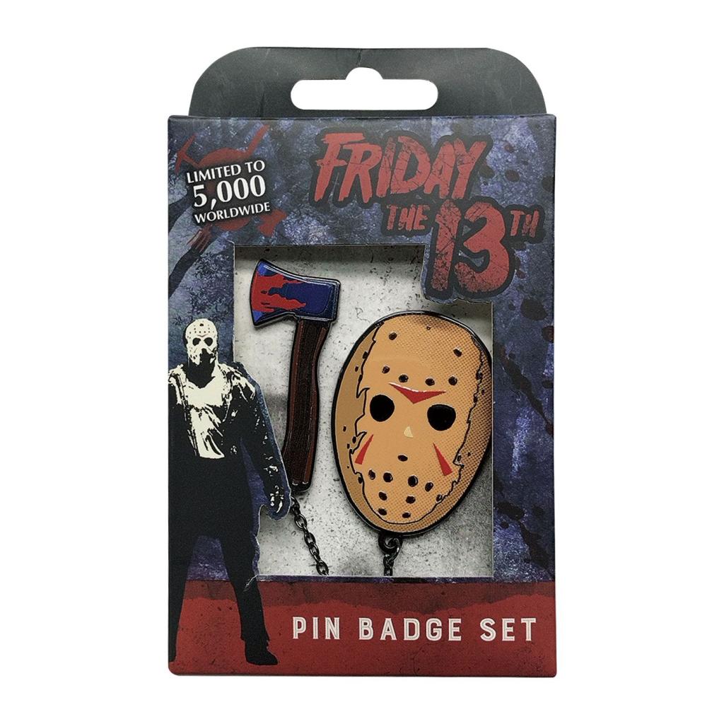 FRIDAY THE 13TH - Pin Badge Set Limited Edition