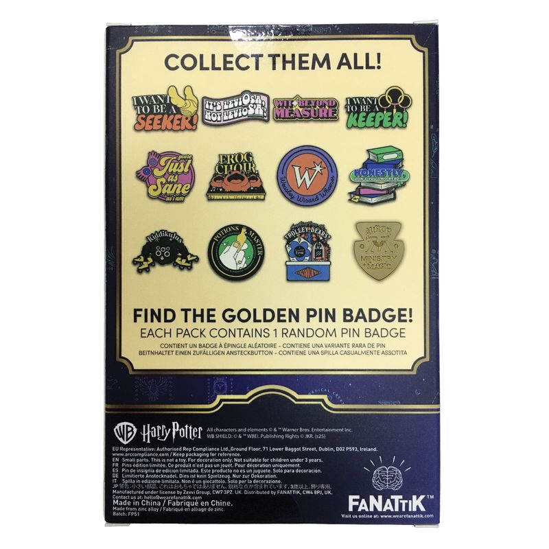 HARRY POTTER - Mystery Box of 12 Pin Badge