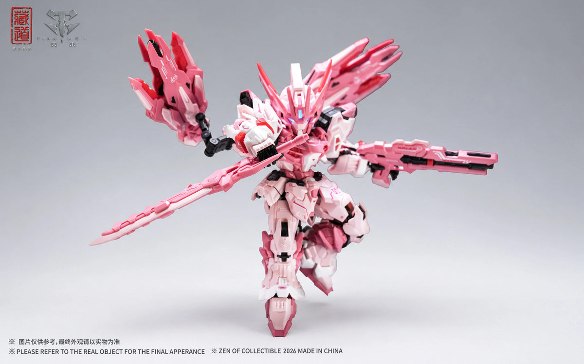 ZEN OF Collectible - CD-TGM-01C Tgm Tian Wei Pink LE - Model Kit 14cm