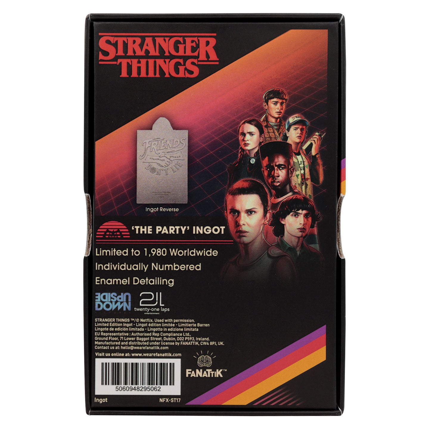 STRANGER THINGS - Party - Lingot Edition Limitée