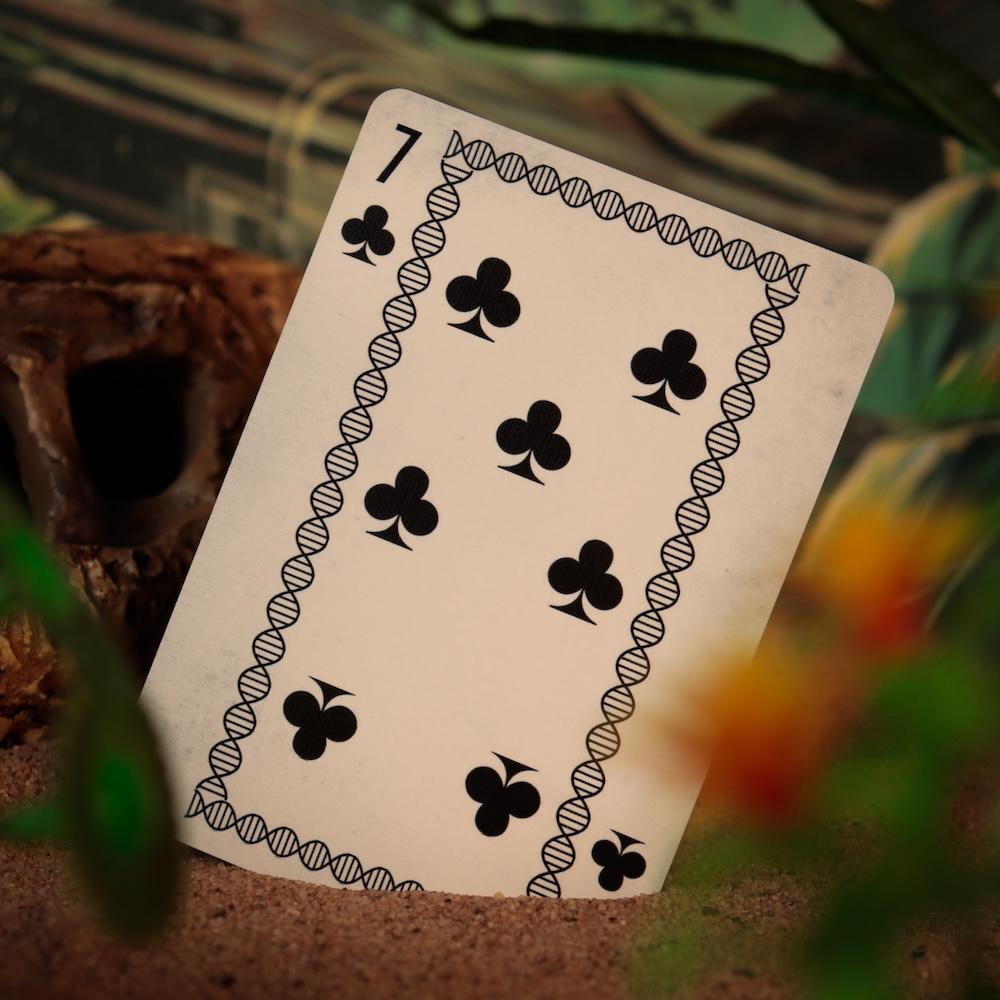 JURASSIC PARK - Jeu de cartes à jouer (52 cartes + 2 jokers)